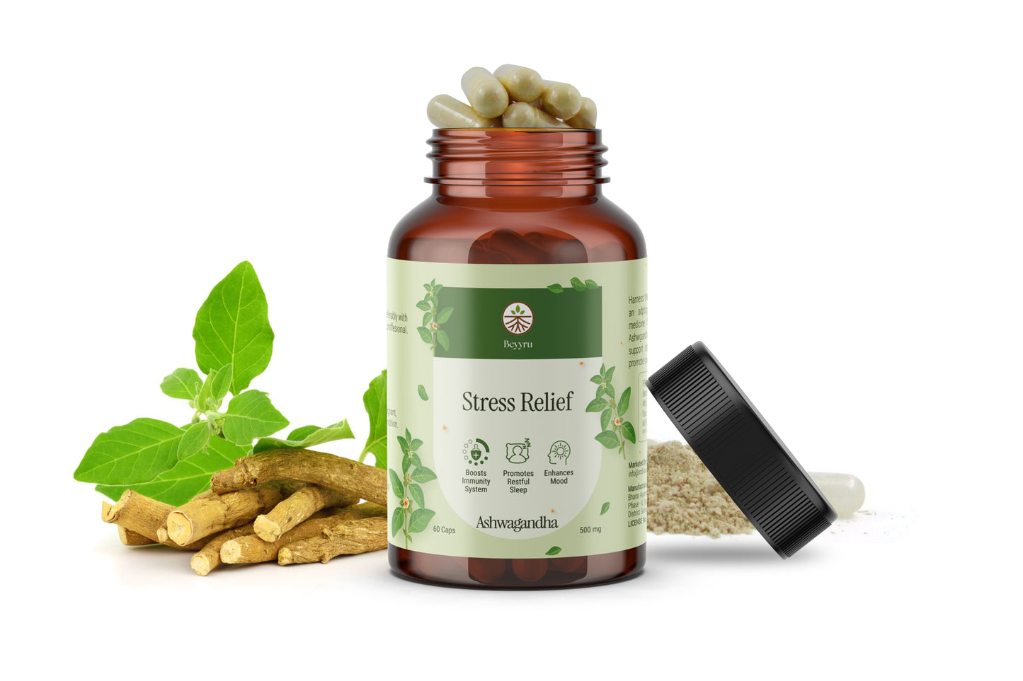 Ashwagandha Capsules – Pure Herbal Extract