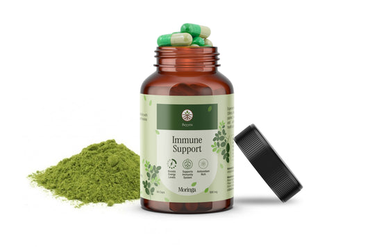Moringa Capsules – Superfood for Energy & Detox