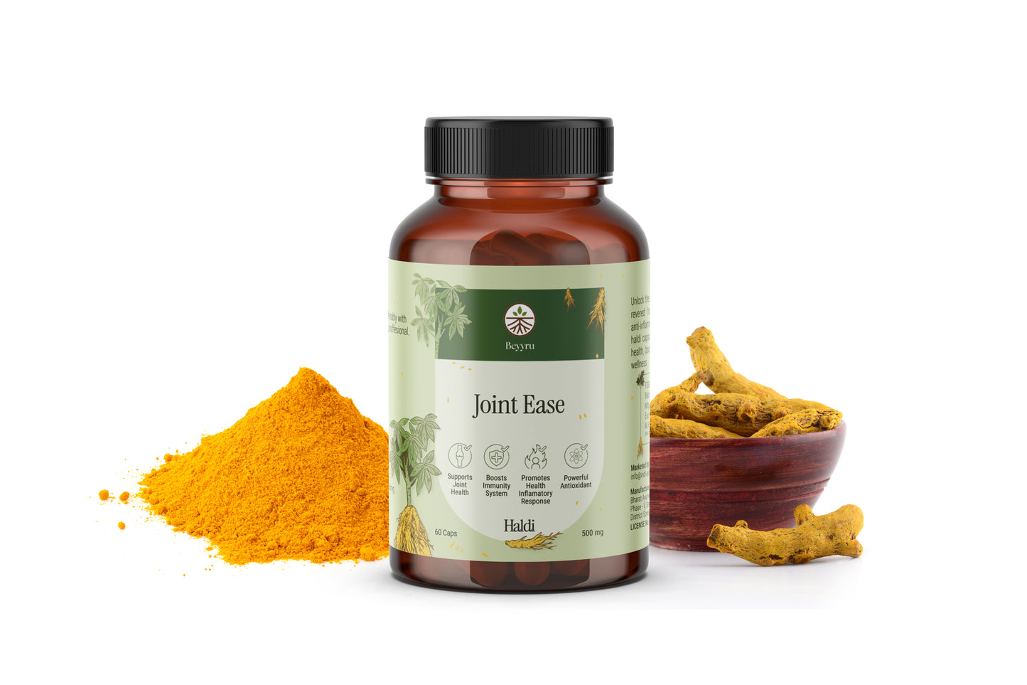 Turmeric Capsules – Curcumin Enriched